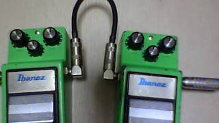 Ibanez TS9 Black Label amp Silver Label [upl. by Greenlee337]