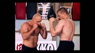 Bas Rutten  How to punch and kick basic technique [upl. by Geaghan]