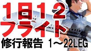 【1日12LEG】【JGC修行完全攻略①】50LEG解脱までの道のり [upl. by Norword820]