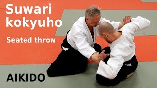 Aikido technique SUWARI KOKYUHO kokyu dosa by Stefan Stenudd [upl. by Noinatrad]