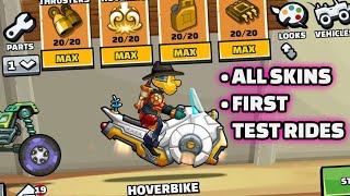 HCR2 Hoverbike  All Skins  First Test Rides [upl. by Oiratnom615]