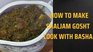 shalgam palak Goshtसरदी का बेहतरीन तोहफा शलजम पालक गोश्त very healthy and delicious recipe [upl. by Sillyrama4]