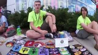 Patch trading at NOAC 2015 [upl. by Belsky277]