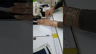 howtomakesleevesdesign Overlock Cutting Fabric Machine [upl. by Melisenda]