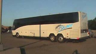 Bianco Prevost H345 bus audio recording [upl. by Theone]