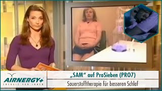 1 von 2  Pro7  „SAM“  Airnergy Schlafstörungen [upl. by Woodcock242]