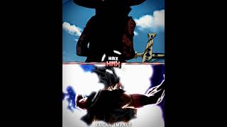 Mihawk vs Luffy onepiece [upl. by Herates]