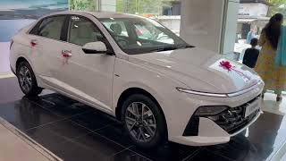 New Hyundai Verna 2023  Starry Night and White Colour  SX and SXO Turbo Petrol [upl. by Hctub]