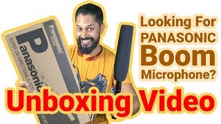 Panasonic Microphone Unboxing Super UNI Directional Electret Condenser [upl. by Brezin]