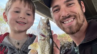 Walleye Fishing the Mississippi River with My Sons [upl. by Anaujik31]