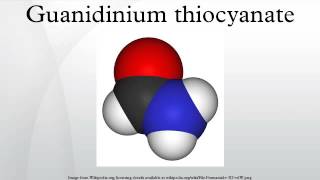 Guanidinium thiocyanate [upl. by Signe]