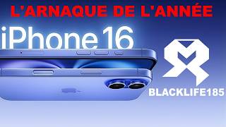 LIPHONE 16 LARNAQUE DE LANNÉE  BLACKLIFE185 [upl. by Anitsirt]