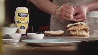 Hellmanns Presenteert The Salmon Samurai Burger [upl. by Yancy402]