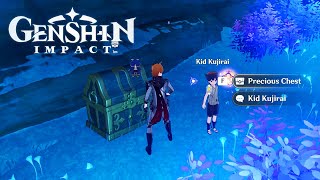 Gameplay Genshin Impact Kid Kujirai Temari Game  Serpents Head  Yashiori Island [upl. by Dutch]