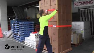 How to secure your goods with VELCRO® Brand LOGISTRAP® strap [upl. by Sillek]