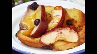 Recette facile CARREFOUR  Pain perdu au four [upl. by Suiravad39]