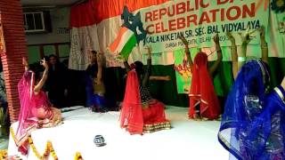 Wo Krishna hai performance in Kala niketan bal vidyalaya [upl. by Salahcin]