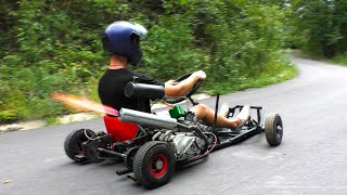 How To Build a Motorized Go Kart at Home [upl. by Niahs]