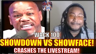 WACK 100 INVADES SHOWFACE NEWS LIVESTREAM TO CONFRONT HIM ABOUT J DIGGS BIG U J PRINCE amp MORE [upl. by Ataynek656]