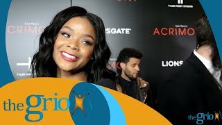 Actress Ajiona Alexus speaks on the significance of her role in the film quotACRIMONYquot [upl. by Silverman]