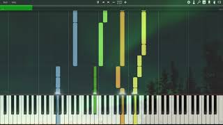 Ola Gjeilo  Northern Lights  voices visualization [upl. by Marva35]