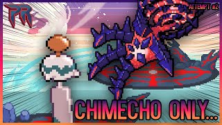 Can I BEAT POKEROGUE With ONLY CHIMECHO part 2 [upl. by Riha583]