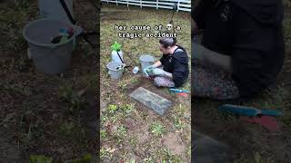 Headstone Cleaning headstone headstonecleaning history [upl. by Dougall429]