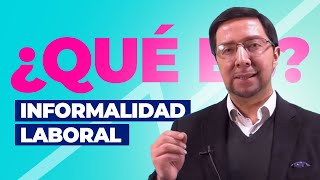 ¿Qué es la INFORMALIDAD LABORAL📈  Informalidad Laboral Chile 2024 [upl. by Uchida]