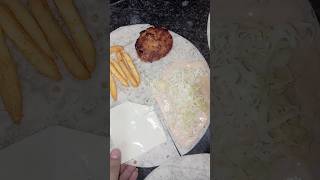 Tasty tortilla burger sandwich ytshorts shorts shortvideo trending viralvideo food coooking [upl. by Ainevuol]