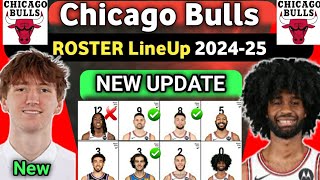 Chicago Bulls ROSTER Lineup 20242025 [upl. by Nailliw]