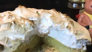 OLD SCHOOL LEMON 🍋 MERINGUE PIE THE MONTH OF APRIL LIGHT AND REFRESHING RECIPES [upl. by Attenrad799]