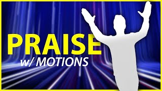 PRAISE  Elevation Worship  LYRICS amp MOTIONS  KIDS WORSHIP [upl. by Ydrah]