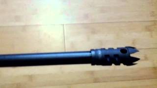 Saiga 12 Chaos quotWarthogquot Muzzle Break [upl. by Nosnarb398]