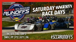 2024 SCCA National Championship Runoffs Presented by Sunoco  Hagerty Race Days  Saturday [upl. by Peltier863]