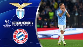 Lazio vs Bayern Extended Highlights  UCL Round of 16 1st Leg  CBS Sports Golazo [upl. by Nagud]