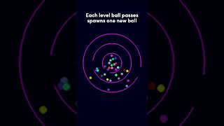 Each level spawns extra ball satisfying viral simulation [upl. by Ayimat943]