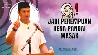 SYAMSUL DEBAT  JADI PEREMPUAN KENA PANDAI MASAK [upl. by Aneerhs]