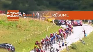 Critérium du Dauphiné 2020  Étape 3  Résumé détape [upl. by Dymphia845]