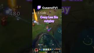 Lee Sin Outplay from several years ago still hard leagueoflegends gaming leesin jungle [upl. by Airitac]