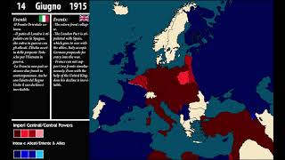 Alternative WW1 Scenario 2 ENGITAIrrealistic Central Powers won ww1 [upl. by Koziarz]