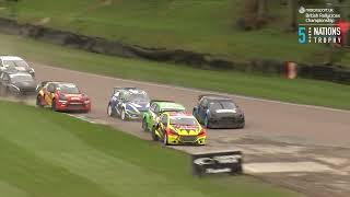 Round 1 Motorsport UK British Rallycross Championship 2023 Supercars  Lydden Hill Race Circuit [upl. by Joane]