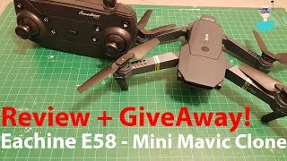 Eachine E58  Full Review And Giveaway [upl. by Luwana]