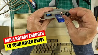 Adding a Rotary Encoder to my Gotek Drive SFRKC30AT2 [upl. by Carce657]