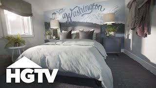 Master Bedroom Tour  HGTV Dream Home 2018  HGTV [upl. by Acinad]