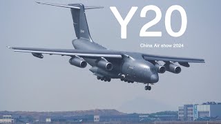 Mighty Y20 China Air Force Strategic Airlifter in Action [upl. by Okubo]