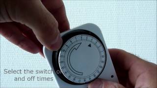 Ecosavers Timeswitch Analogue Productvideo [upl. by Naeloj]