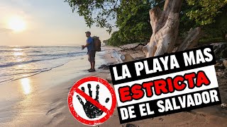 🚫La PLAYA MÁS ESTRICTA 🚫 de El SALVADOR 🇸🇻 un PARAISO que NO PUDE VER 🏝️ los ALMENDROS🌊 [upl. by Lou]