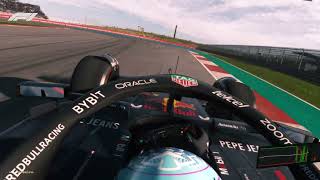 F1 Max Verstapen Onboard Pole Lap Austin Cota USA F1 2024 Gyro Cam [upl. by Ahcsrop]