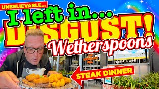 I went to WETHERSPOONS for a STEAK DINNER and LEFT in DISGUST [upl. by Barthelemy]