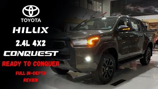 2024 Toyota Hilux 4x2 Conquest 24 AT Full InDepth Tour  Review  Walkaround  Oxide Bronze [upl. by Ellehsad449]